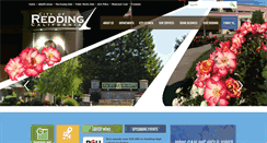 Desktop Screenshot of cityofredding.org